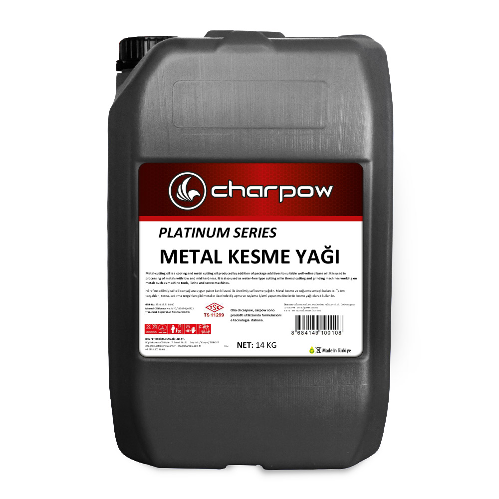 Charpow Metal Kesme Yağı